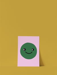 Image 1 of Postkarte - happy Dot