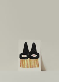 Image 2 of Postkarte - LOVE Mask