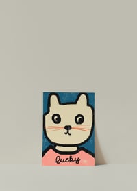 Image 2 of Postkarte - lucky cat