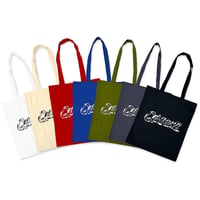 Image 1 of Antwan Horfee × gallery commune Logo Tote [White / Natural / Red / Blue / Olive / Gray / Black]