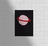 Image 1 of Postkarte - Saturn