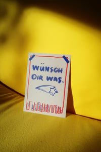 Image 1 of Postkarte - Wünsch Dir was.