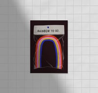 Image 2 of Postkarte - RAINBOW TO GO.