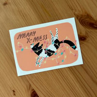 Image 1 of Postkarte merry x-mess