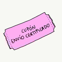 cupón envío certificado