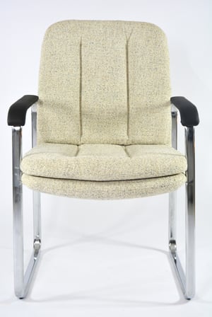 Image of  Fauteuil de bureau crème chiné