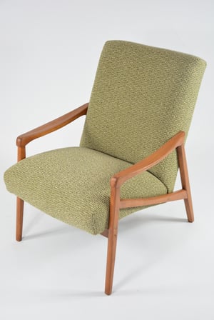 Image of Fauteuil PEN chiné vert