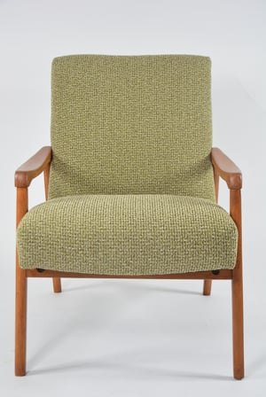 Image of Fauteuil PEN chiné vert