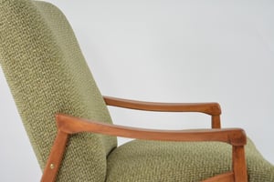 Image of Fauteuil PEN chiné vert