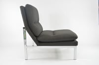 Image 2 of Chauffeuse grise années 70 / banquette