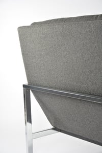 Image 4 of Chauffeuse grise années 70 / banquette