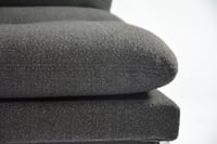 Image 7 of Chauffeuse grise années 70 / banquette