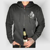 Image 1 of Zipper Jacke "Biersturm" - Schwarz