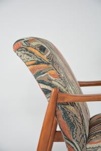 Image 7 of Fauteuil Wroclaw à motifs terracotta