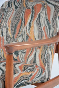 Image 9 of Fauteuil Wroclaw à motifs terracotta