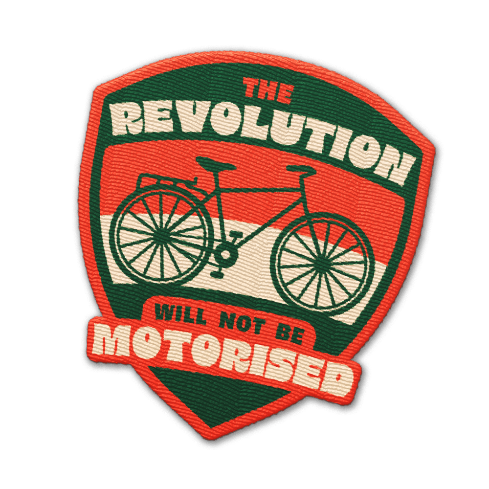 Bike Embroidered Patch