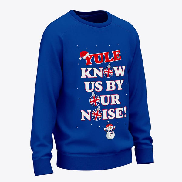 Image of Christmas Jumper for Rangers Supporters