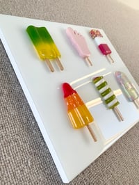 6 Retro Ice Lollies - custom order 