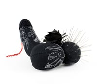 Image 3 of Danger! - Large Lavender Stuffed Cock, Voodoo Doll, Ornament