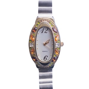 90s jewelled oval