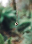 Bronze hagstone necklace 