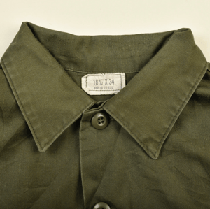 Image of OG 507 green military shirt VINTAGE by HolyHouse