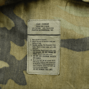 Image of Combat field military shirt woodland camo VINTAGE by HolyHouse