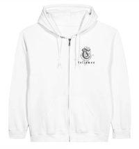 Image 1 of Talisman - Hoodie Classic T Logo print front/back (White)