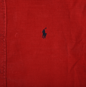 Image of Ralph Lauren corduroy shirt red VINTAGE by HolyHouse