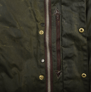 Image of Barbour Beaufort green VINTAGE by HolyHouse