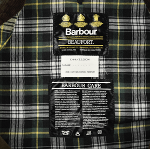 Image of Barbour Beaufort green VINTAGE by HolyHouse