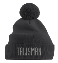 Image 1 of Talisman - Text Embroidery logo Snowstar Beanie (multiple colors)