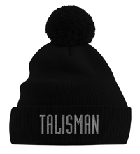 Image 4 of Talisman - Text Embroidery logo Snowstar Beanie (multiple colors)