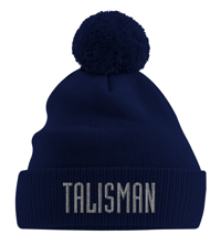 Image 5 of Talisman - Text Embroidery logo Snowstar Beanie (multiple colors)