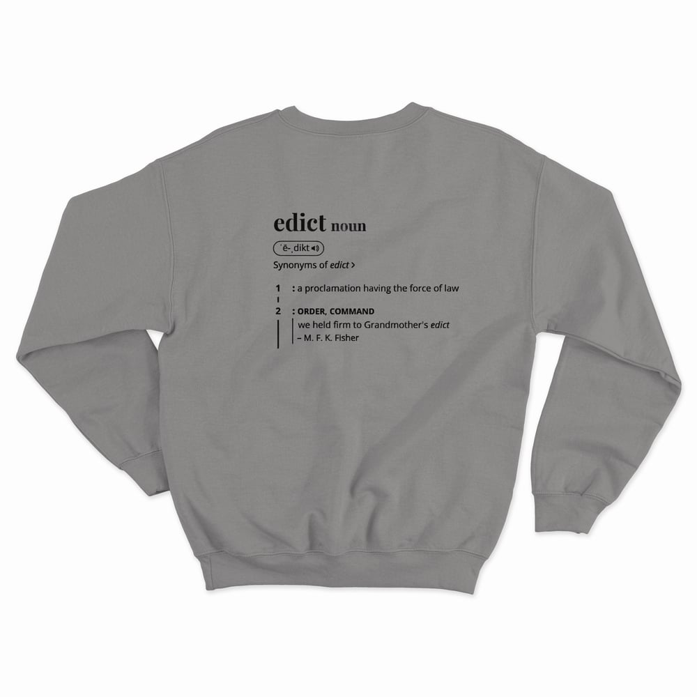 Edict EST. 2020 crewneck