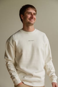 Image 2 of SUDADERA OVERSIZE "SOIL" IVORY