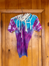 Image 1 of Reo Tie Dye Fringe Tee