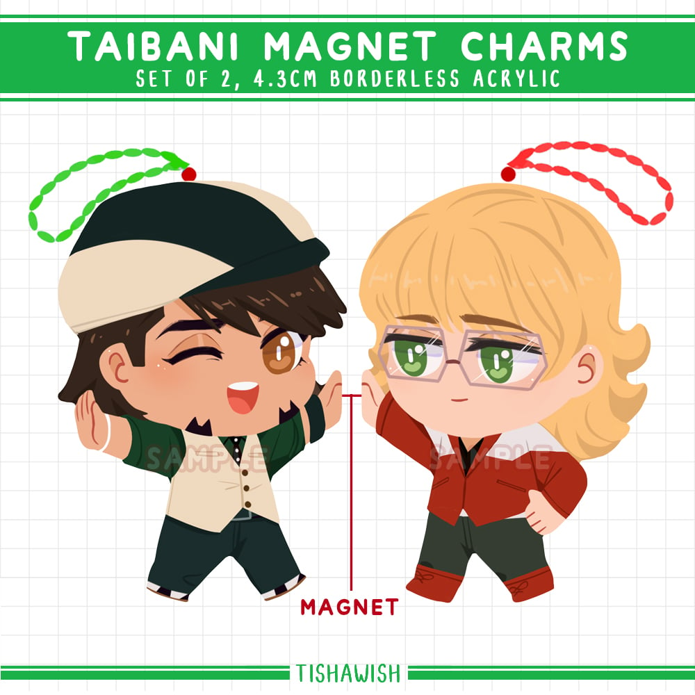 [Magnet Charms]Tiger & Bunny Magnet Charms