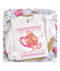 White Bratz Ugly Sweater 