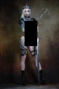 Image 2 of WITCH QUEEN 12"x18" signed nsfw poster