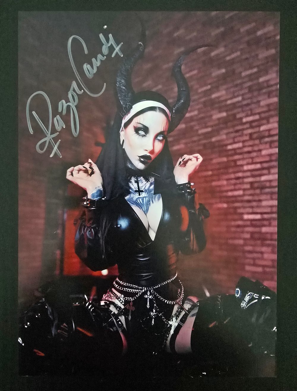 DIABOLIC 5x7inch signed print