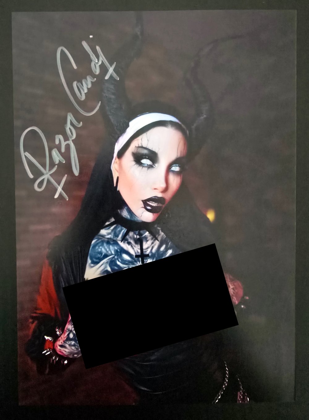 DIABOLIC  5x7inch nsfw signed print