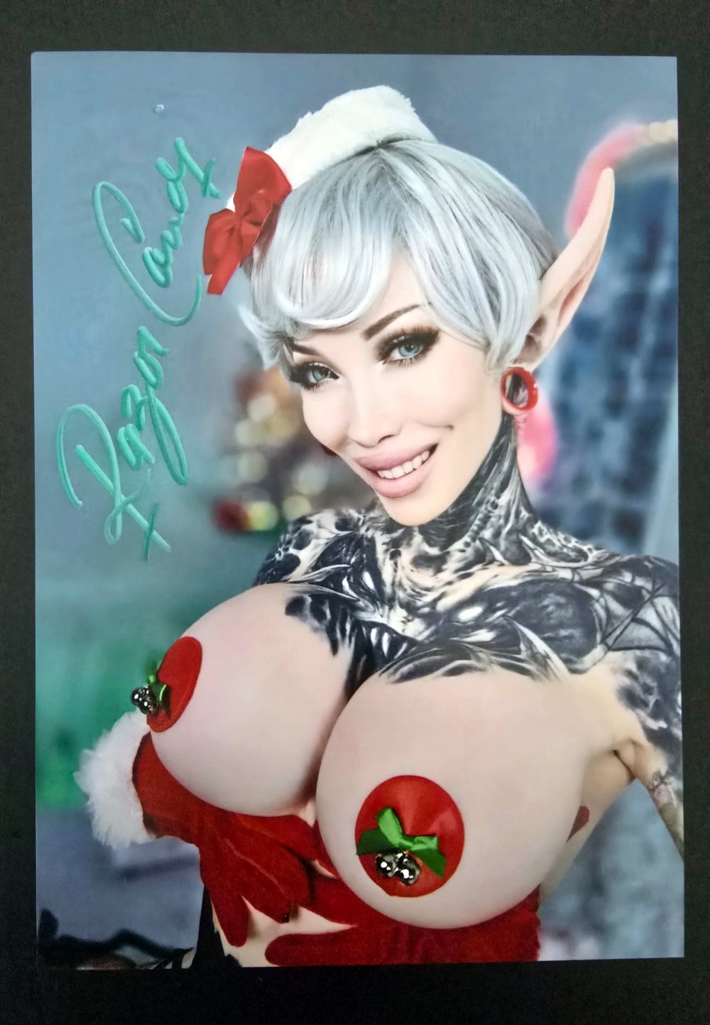 SANTA'S HELPER 5x7inch signed print