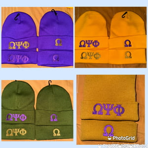 Omega Psi Phi Beanies