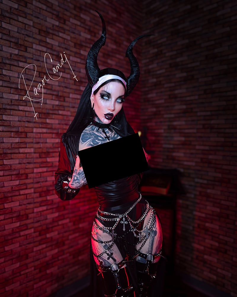 DIABOLIC 8x10inch signed NSFW print