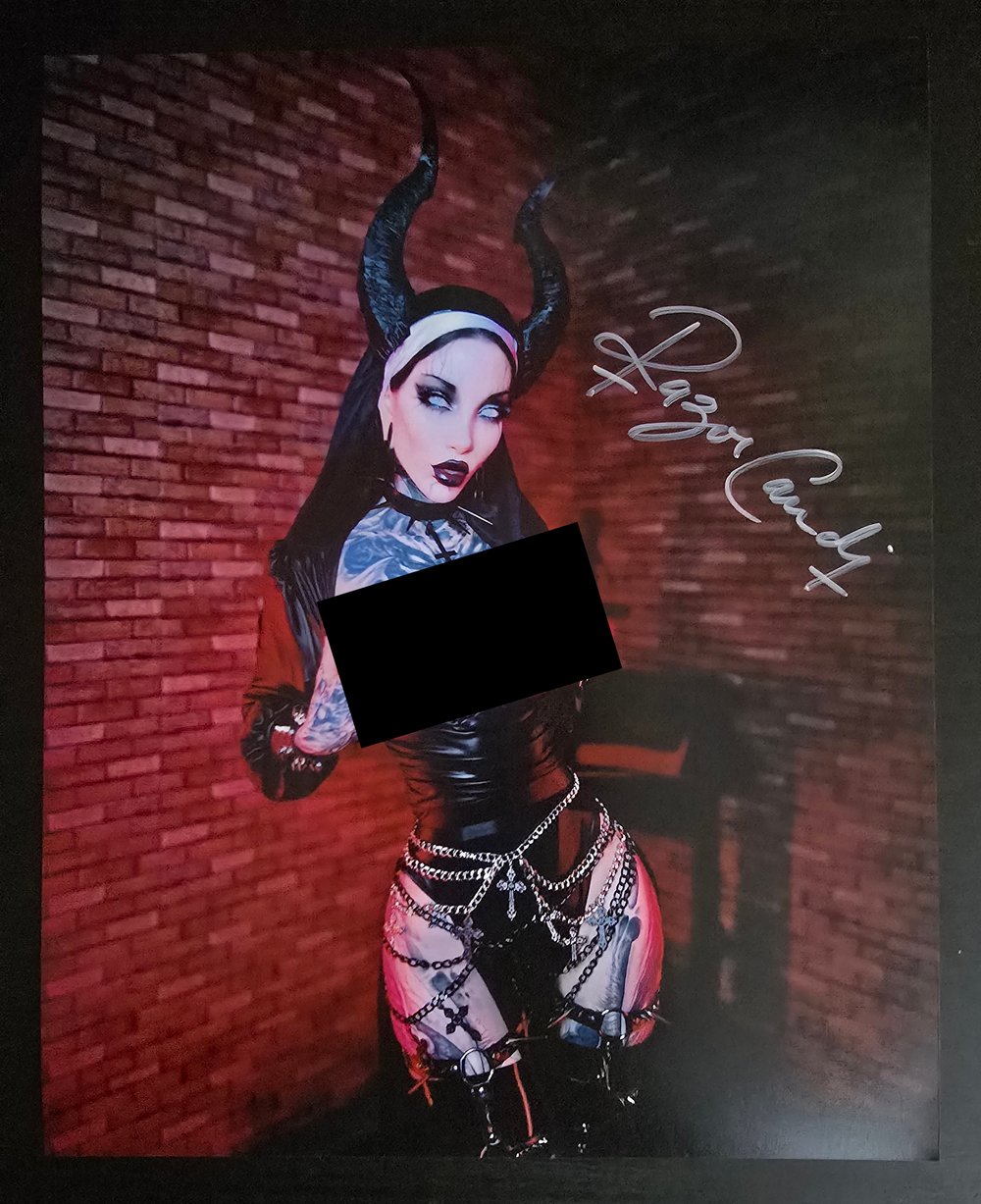 DIABOLIC 8x10inch signed NSFW print