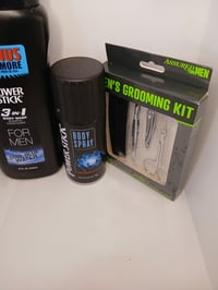 Image 2 of Mens Bath & Body Shower Grooming Set Men