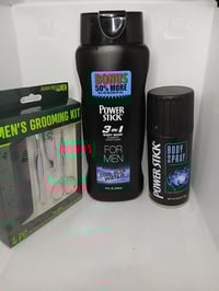 Image 3 of Mens Bath & Body Shower Grooming Set Men