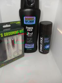 Image 4 of Mens Bath & Body Shower Grooming Set Men