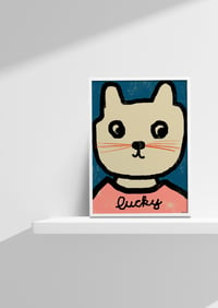 Image 3 of Poster - lucky cat